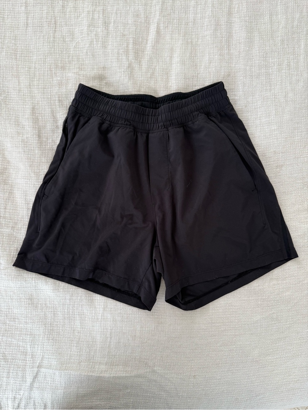 Men's Black Lululemon Athletic Shorts